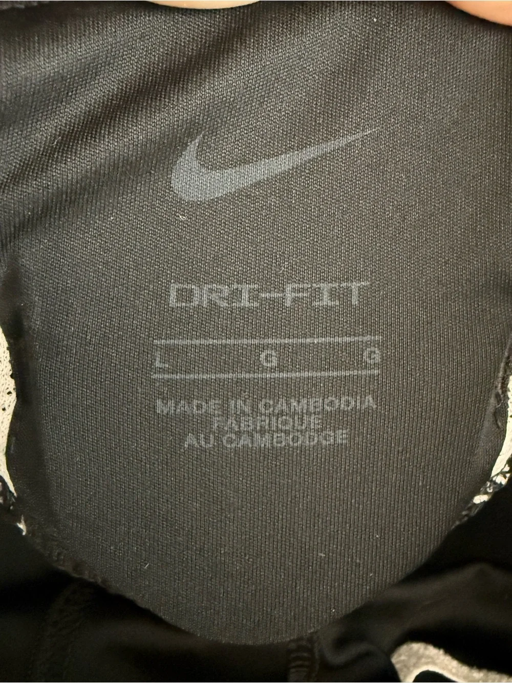 Nike Black Padded Kids Football Pants